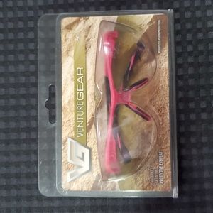 Venture Gear, protective, eyewear, safety goggles, clear lens, pink , glasses